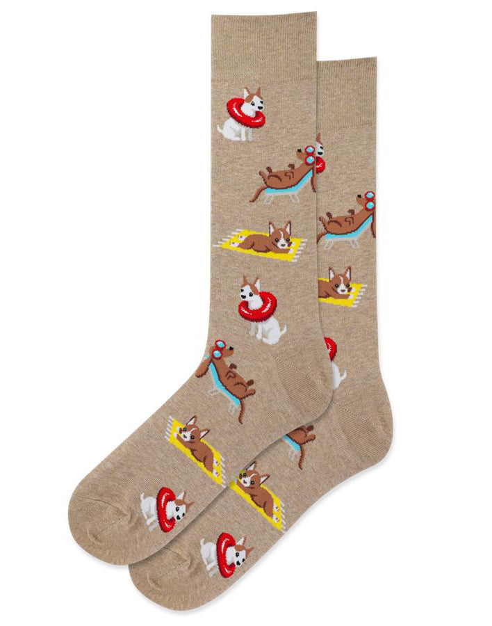 Beach Dogs Men's Socks