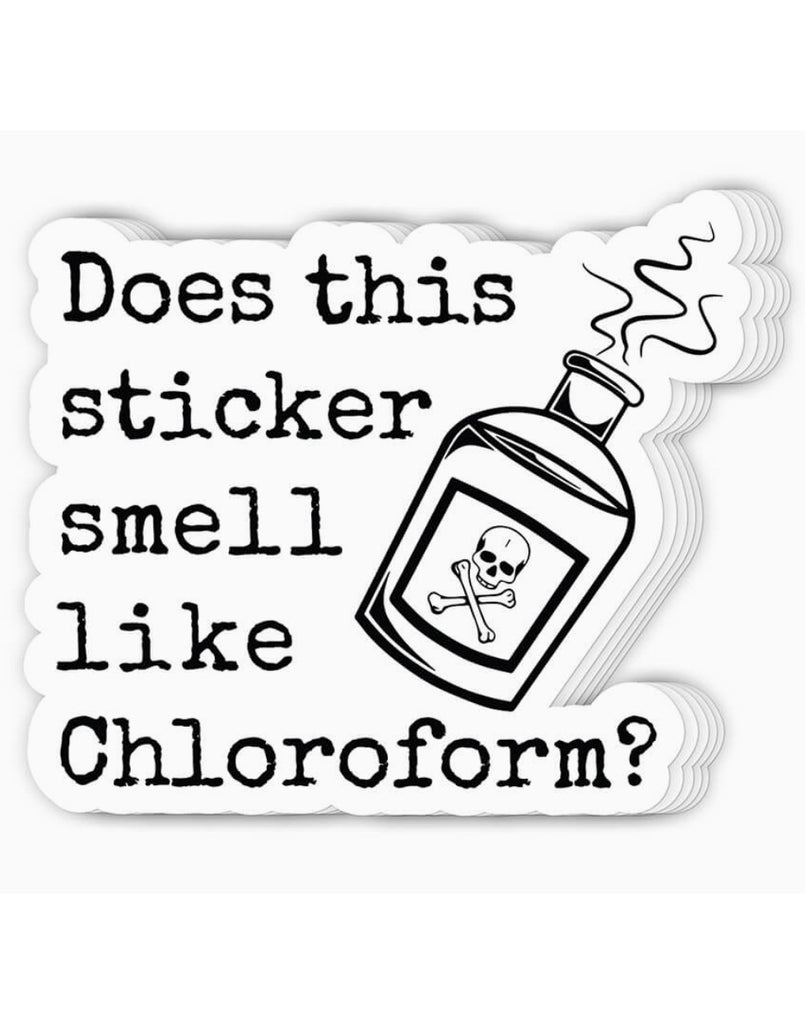 Chloroform Sticker