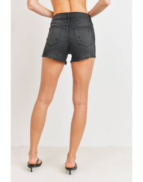 Not Yours Denim Shorts