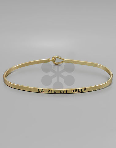 La Vie Est Belle Bracelet