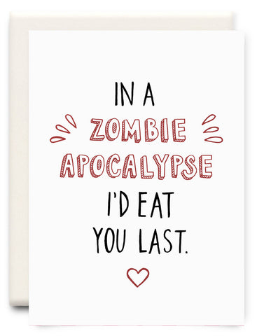 Zombie Apocalypse Card