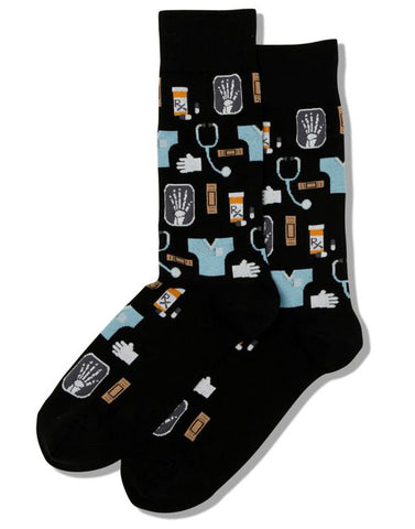 Doctor Black Men's Socks