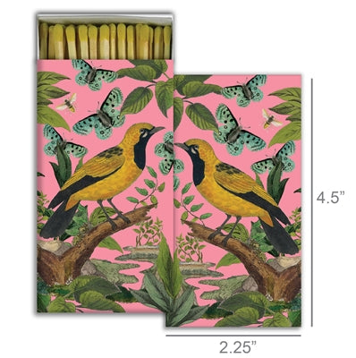 Yellow Bird Match Box