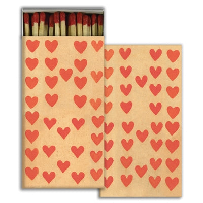 Hearts Match Box