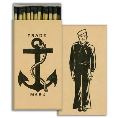 Sailor & Anchor Match Box