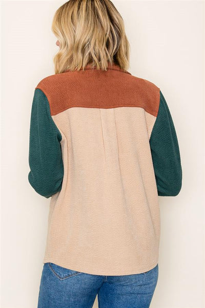 Triple Tone Top