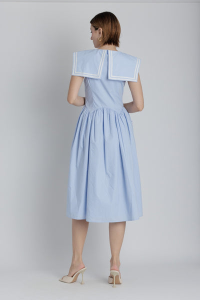 Blue Sailing Dress