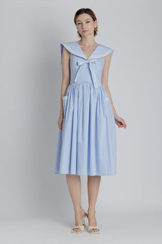Blue Sailing Dress