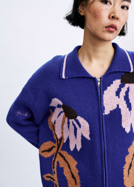 Electric Floral Sweater