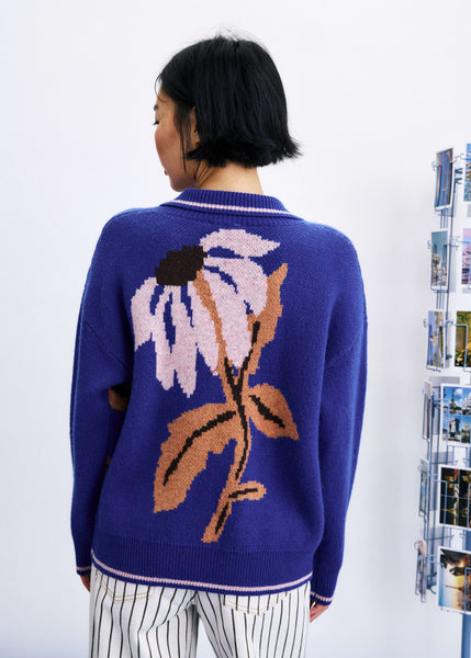 Electric Floral Sweater