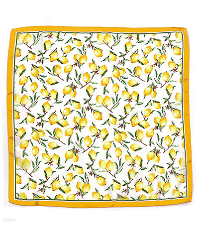 Lemon Print Scarf