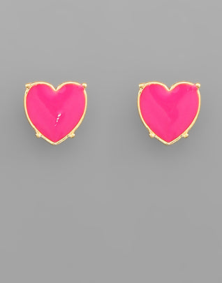 Heart Punch Earrings