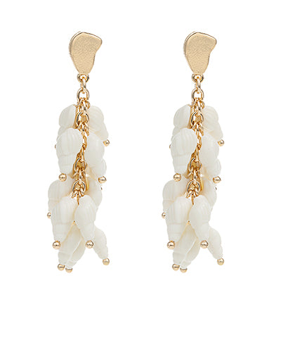 Shell Drop Earrings