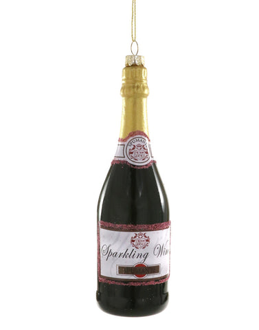 Sparkline Wine Ornament