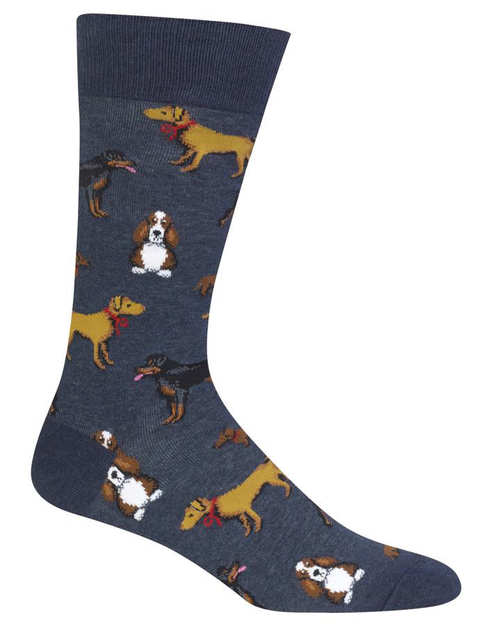 Multi Dog Men's Socks