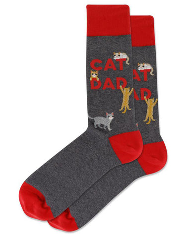Cat Dad Men's Socks