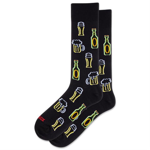 Neon Beer Men's Socks