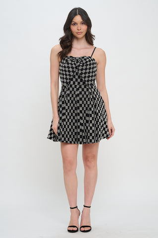 Checkerboard Dress