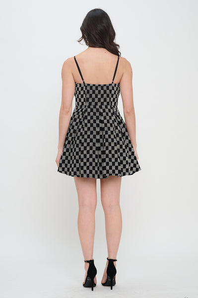 Checkerboard Dress