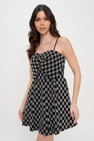 Checkerboard Dress