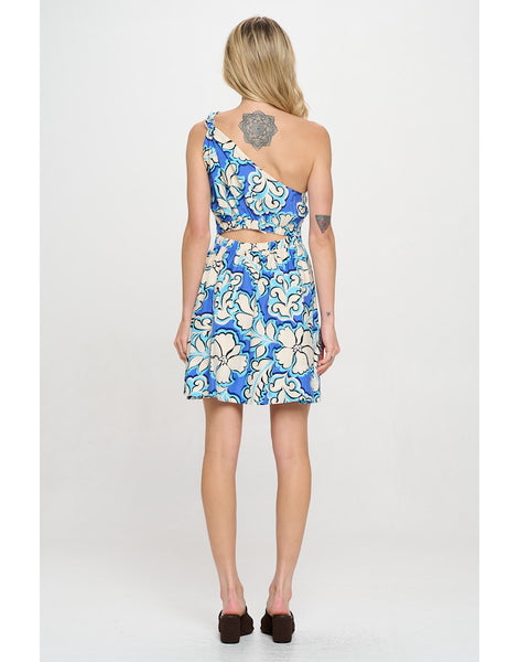Oasis One Shoulder Dress