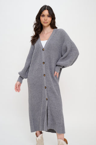 Dusty Sky Sweater Dress