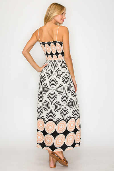Through The Maze Maxi Dress