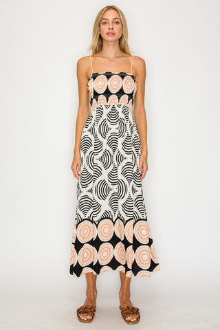 Through The Maze Maxi Dress