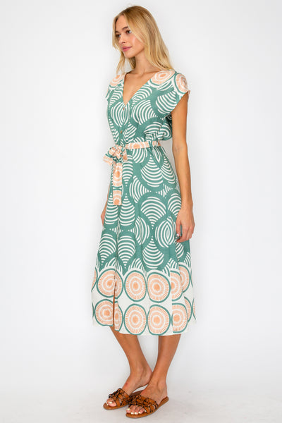 Paros Button Down Dress