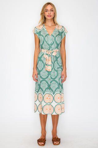 Paros Button Down Dress