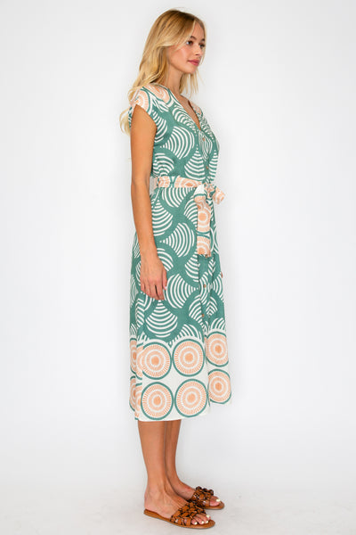 Paros Button Down Dress