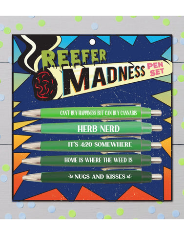 Reefer Madness Pen Set