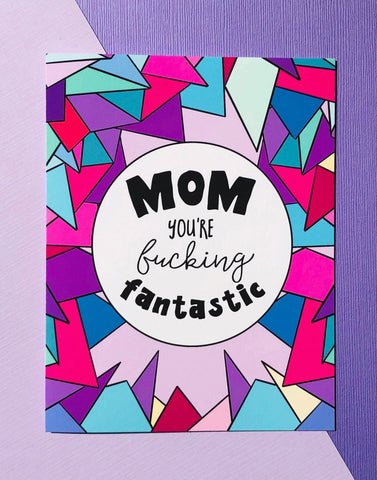 Mom Fantastic Card
