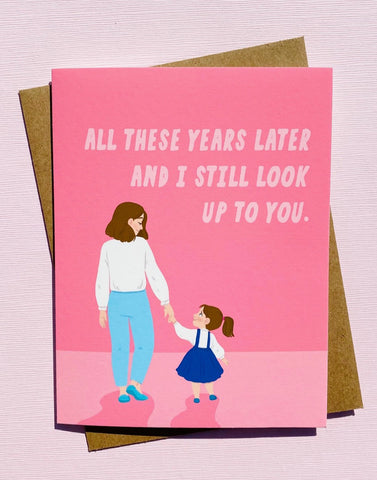 Look Up To You Card