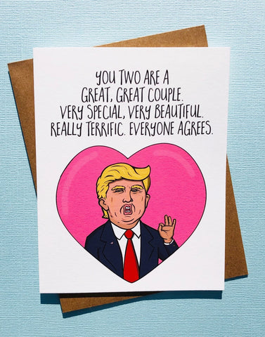 Trump Couple Card