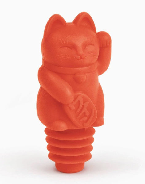 Feline Lucky Wine Stopper