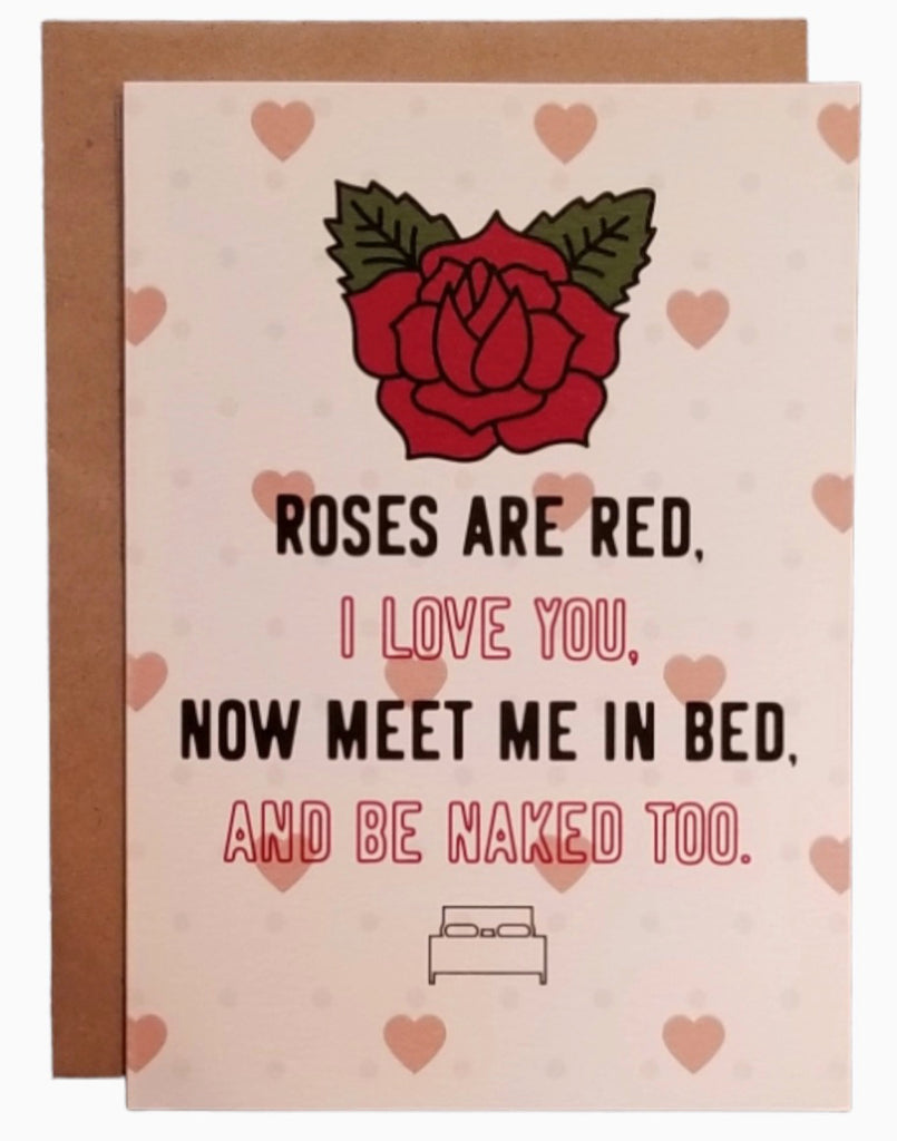 Roses Are Red Card