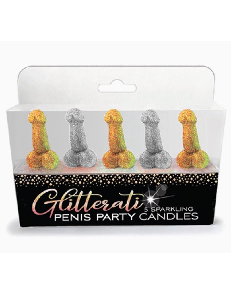 Penis Glitter Party Candles