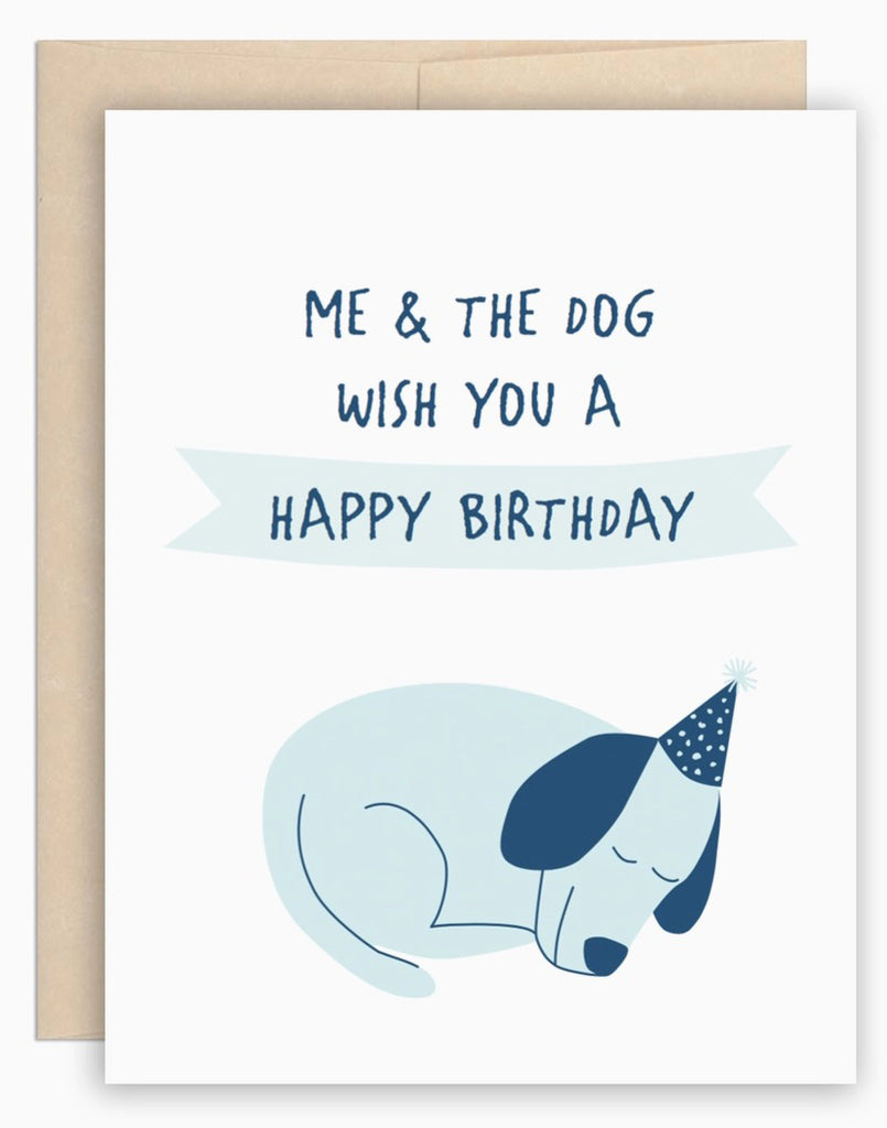 Me And The Dog Card
