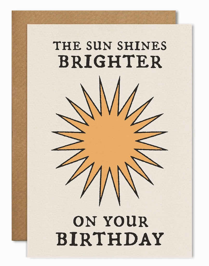 Brighter on Your Birthday Card