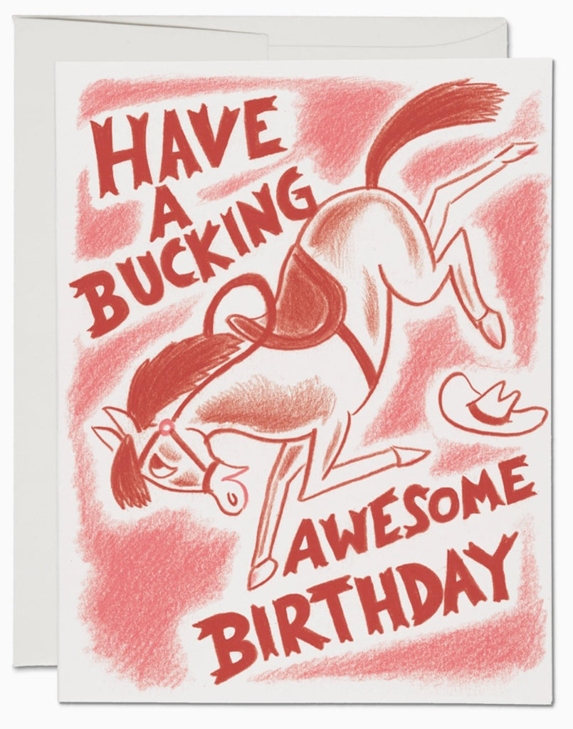 Bucking Awesome Card