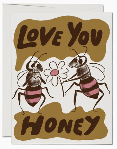 Love You Honey Card
