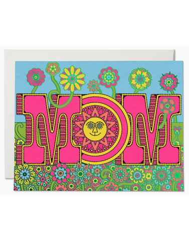 Mom Blooms Card