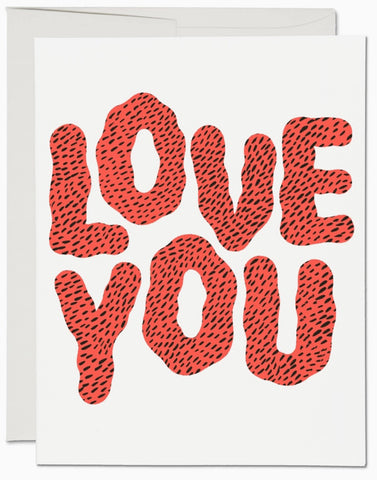 Spotted Love You Card