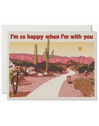 When I'm With You Card