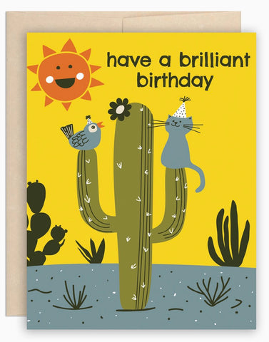 Brilliant Birthday Card