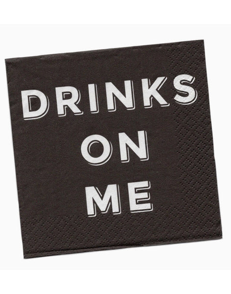 Drinks On Me Napkins