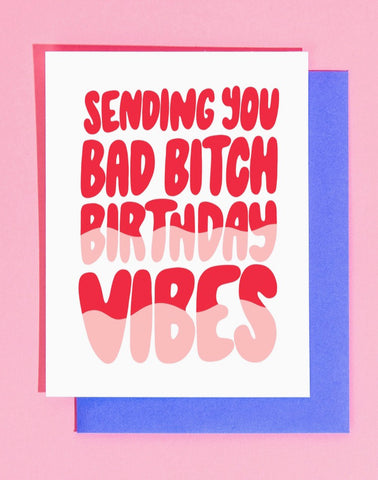 Birthday Vibes Card