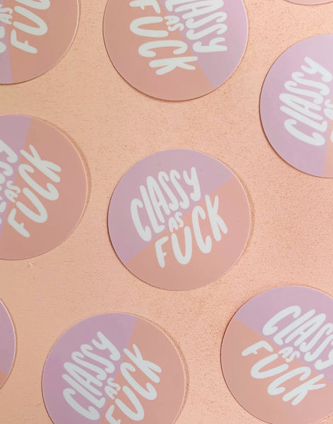 Classy AF Sticker