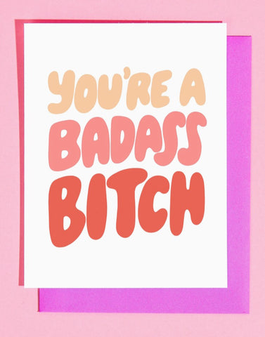 BA Bitch Card